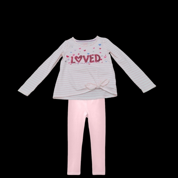 Issac Mizrahi Girl's "Loved" Long Sleeve Top - Picture 2 of 13